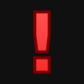 The “board error” side status icon